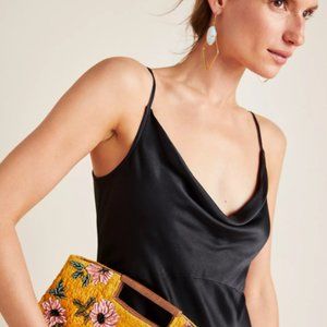 ANTHROPOLOGIE bias slip dress